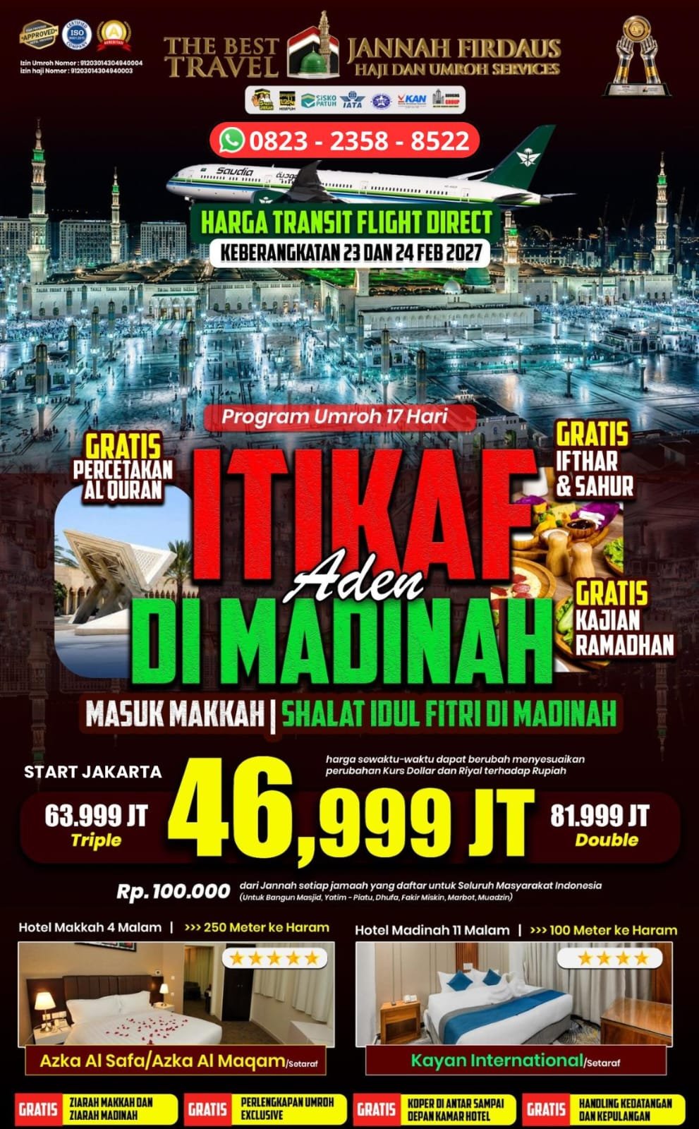 Itikaf Ramadhan Aden - Madinah