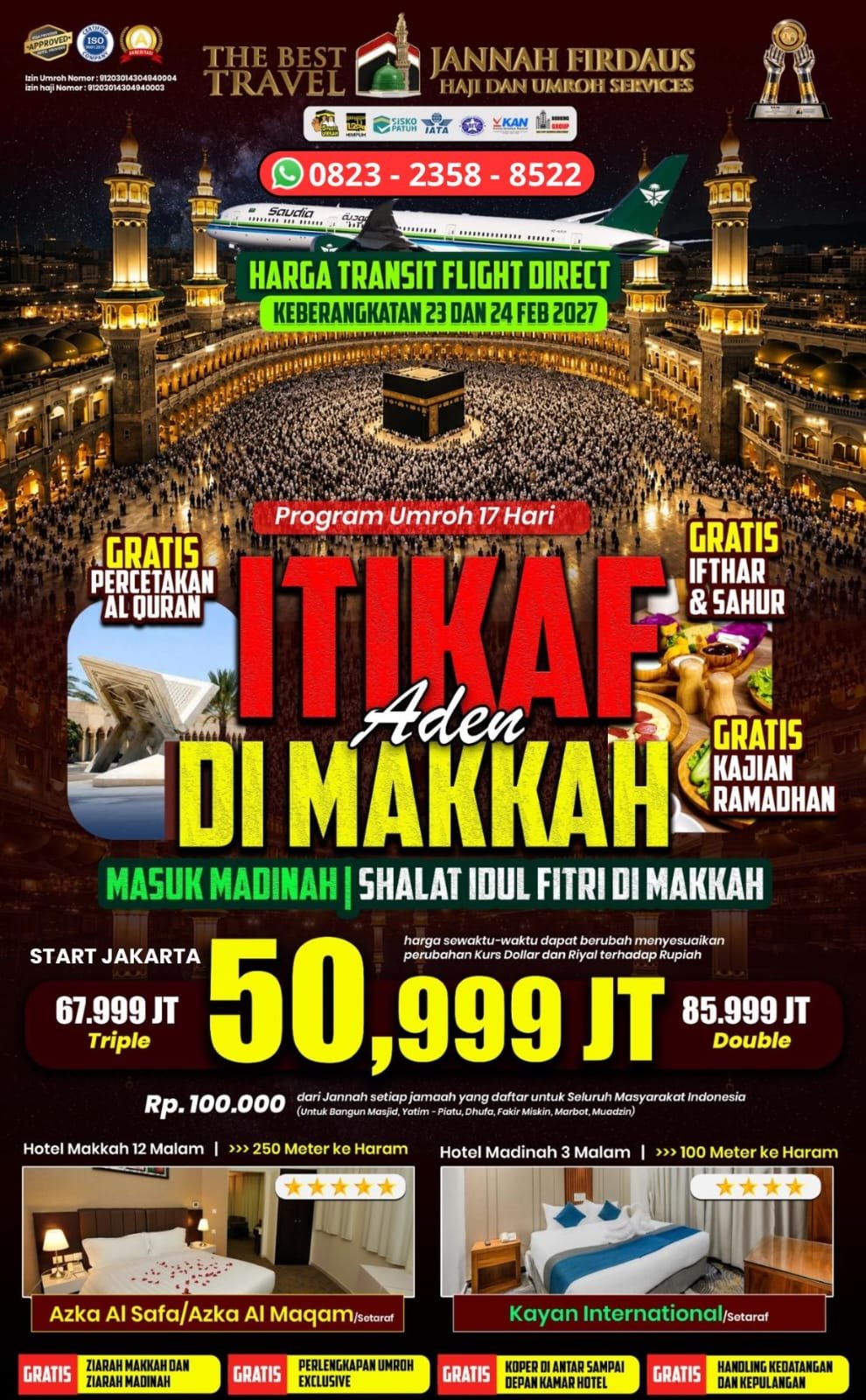 Itikaf Ramadhan Aden - Makkah